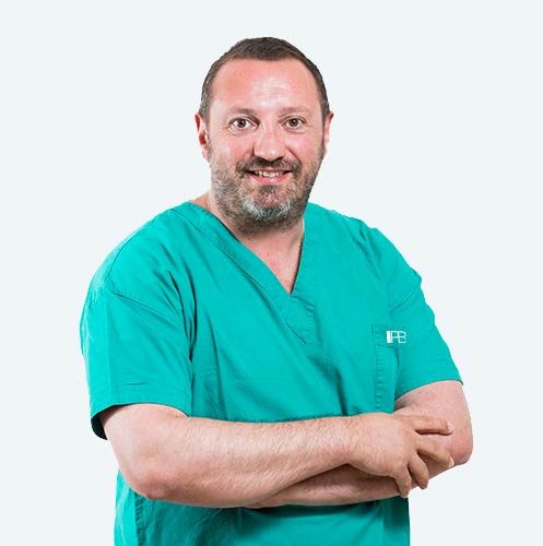 Dr. Nicola Del Bianco, PBS surgeon for keyhole surgery on bunions.